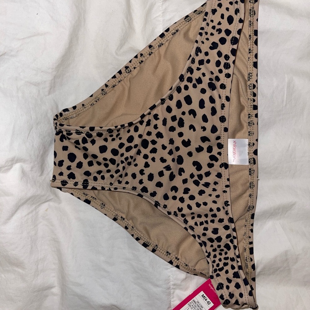 Bikini Bottom Medium Animal Print New with tag